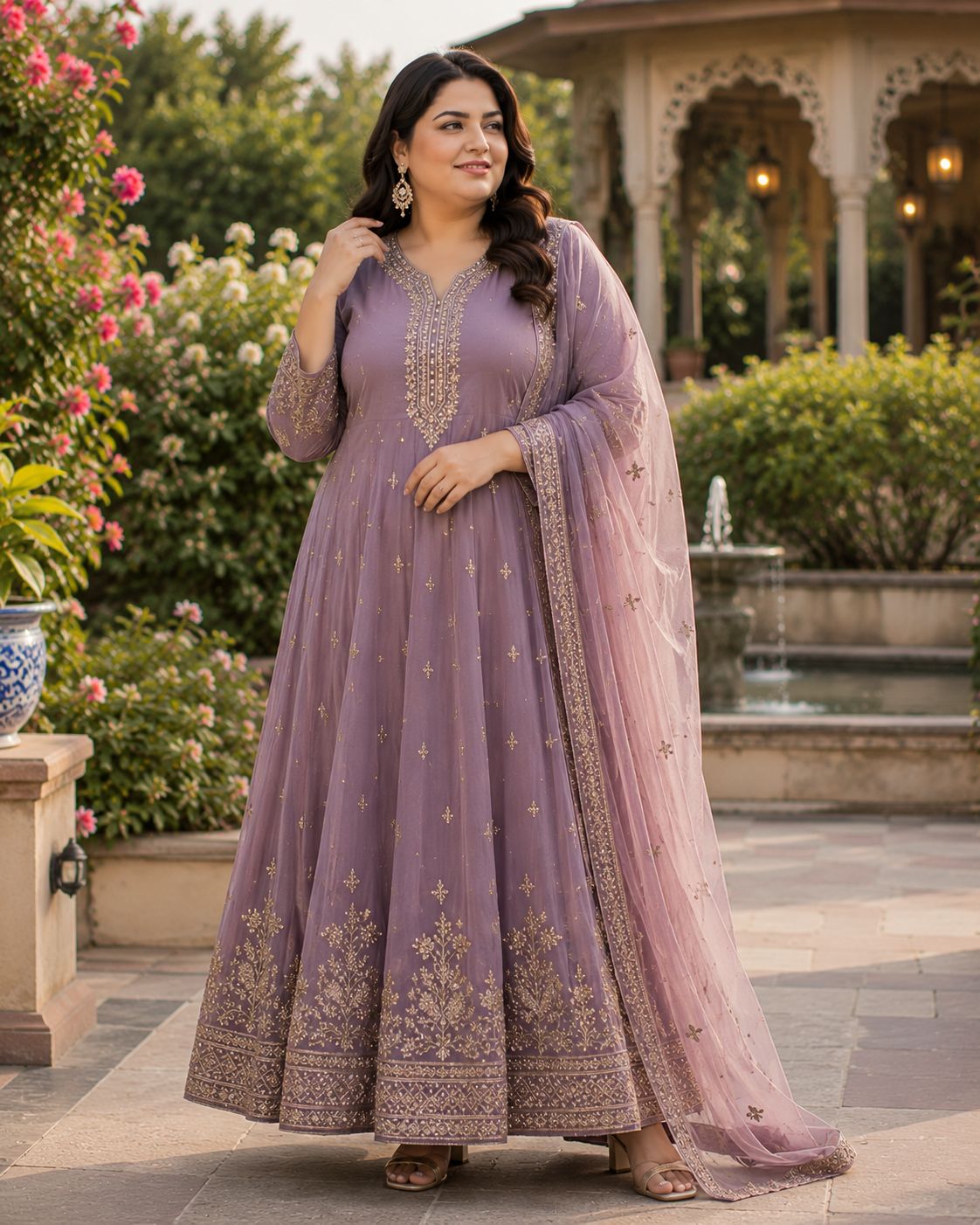 Flared Anarkali