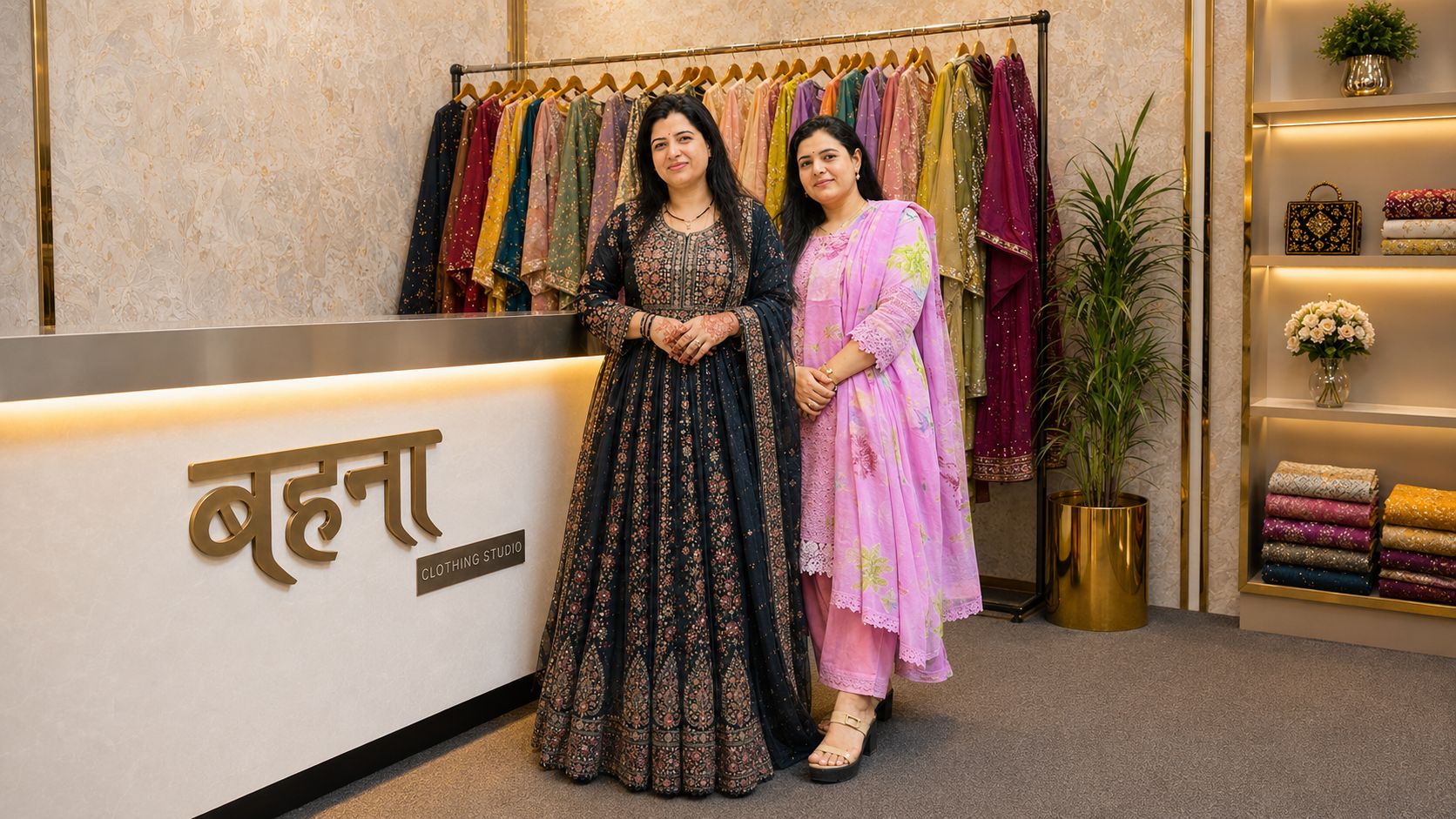 Anita and Indu — Founders of Behna